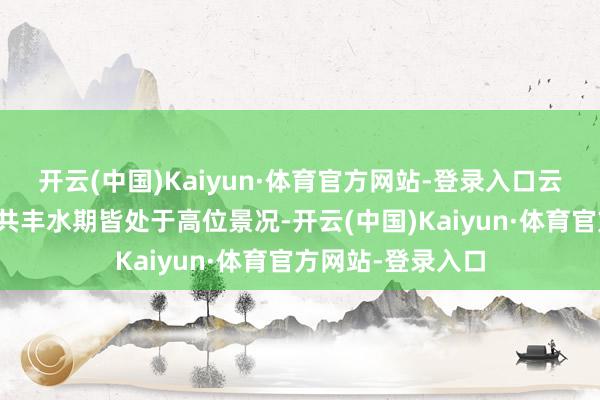 开云(中国)Kaiyun·体育官方网站-登录入口云南地区开工在统共丰水期皆处于高位景况-开云(中国)Kaiyun·体育官方网站-登录入口